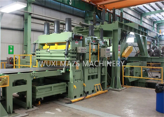 고정밀과 강 수평 따냄 -to-length 기계 라인을 위한 마 2X1250mm 자동화