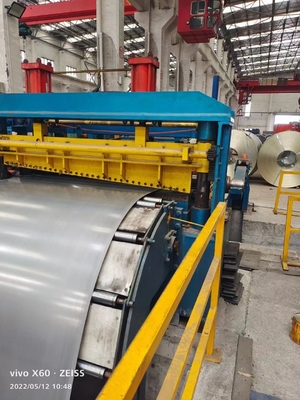 MA-(0.8-2mm)x1300mm HR CR GI PPGI Q195 Q235 Q345 슬리팅 생산 라인