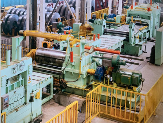 결합 된 2-8mm 고정밀 슬리 팅 머신 132KW