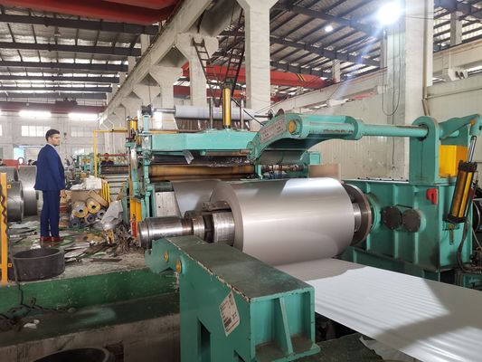 코일폭 / 커팅 폭을 위한 50-1500mm 강철 줄 슬리팅 머신